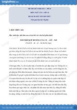 Đề thi giữa kì 1 Văn 10 Kết nối tri thức - Đề số 10